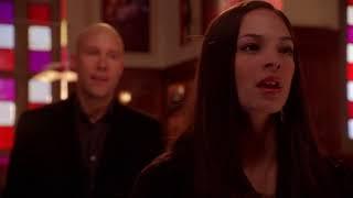 Lex Luthor hits Lana Lang in mansion - Smallville 6x22 [HD]