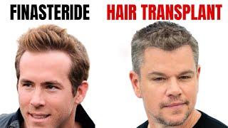 Regaining Hairline with Finasteride vs Hair Transplant! Pros and Cons