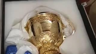 IPL Trophy unboxing exclusive video 2019