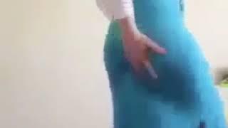 Türbanlı hatundan muhteşem twerk dansı