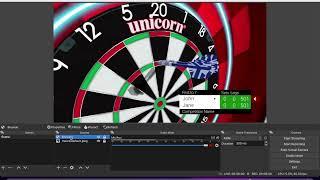 Setup OBS Scoreboard Overlay for Darts - OBScoreboard