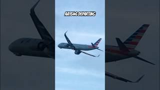 QUICK GLIMPSE | AA1546 DEPARTING RIGHT TURN AT GND! #shorts #aviation #a321neo #americanairlines
