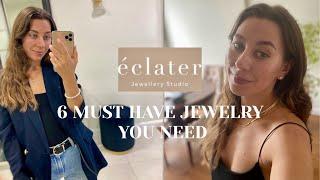 THE ONLY 6 YOU NEED |MINIMALIST EVERY DAY JEWELRY 2022|