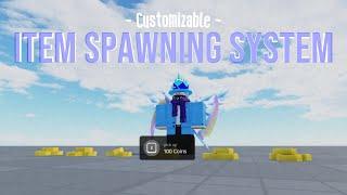 Item Spawning System | Customizable | Roblox Studio