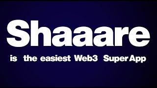 Shaaare, the Web3 Social Network!