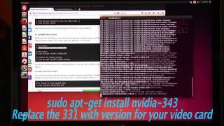 How To Install Geforce Driver On Ubuntu 14.04 and 15.04 (16.04 see below)