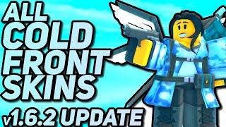 ALL COLD FRONT CRATE SKINS - VALENTINE UPDATE - Tower Defense Simulator