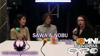 The Raven's Flock - Sawa & Nobu Interview (Omni Fandom Expo 2019)