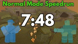 [7:48/Tied WR] Normal mode Speedrun - Tower Defense SImulator