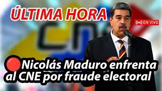  EN VIVO | HISTÓRICO: Nicolás Maduro enfrenta al Tribunal Supremo de Justicia por fraude electoral