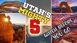 How To Plan Your Utah's Mighty 5 Trip! | Utah National Parks' Complete Travel Guide