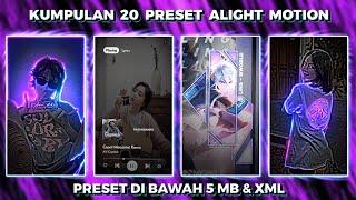 Kumpulan 20 Preset Base Alight Motion Jedag Jedug Trend Tiktok Terbaru 2022 | Dibawah 5mb & Xml