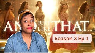 AIDAN MADE ME UNCOMFORTABLE!! And Just Like That...Season 3 Episode 1 Recap