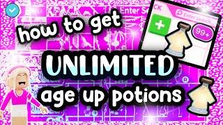 UNLIMITED AGE UP Potions in Adopt Me! A COMPLETE GUIDE! #adoptme #adoptmeagepots