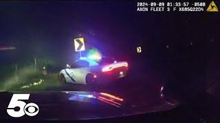 Dashcam footage shows deadly police chase in Springdale