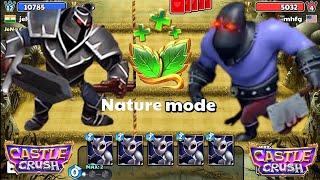 Executioner + Black Knight In Nature Mode! Castle Crush