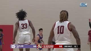 IU Kokomo's Allante Harper sinks two go-ahead threes in the final minute to beat Taylor!