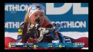 IBU World Cup Biathlon   Women 7 5km Sprint Competition   AN женщины спринт 16.12.2021