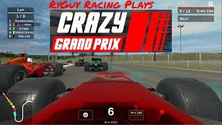 Crazy Grand Prix but I can't let off the throttle! | RyGuy Gaming