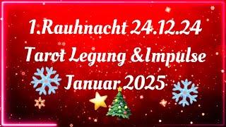 1. Rauhnacht 2024 Tarot Legung Januar 2025 ️#impulse ⭐️️#liebesorakel #soulmate