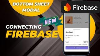 Implement Firebase Authentication on Bottom Sheet | React Native