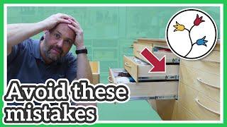 Drawer Slide Installation Tips: Avoid these mistakes!