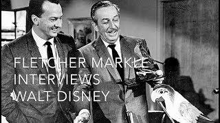 1963 Fletcher Markle Interviews Walt Disney