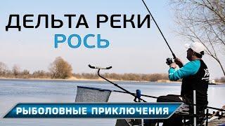Рыболовные приключения часть 6. Дельта реки Рось.
