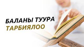 Балдарыбызга кантип тарбия беребиз? / Мээрбек Келсинбек