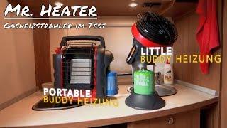 Gasheizstrahler Mr. Heater Buddy+Little Buddy - mobile Campingheizung im Test