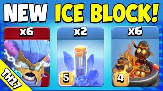 Ice Block + Super Yetis = WOW!!! Best TH17 Attack Strategy (Clash of Clans)
