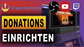 StreamElements: Donations einrichten (2019)