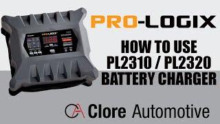 PRO-LOGIX Portable Chargers - Control Panel Charging Setup - Clore Automotive