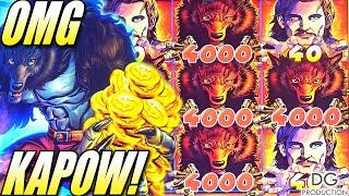 NEW Werewolf Fury KAPOW! Big Win Bonus Session Slot Machine AGS Las Vegas Casino