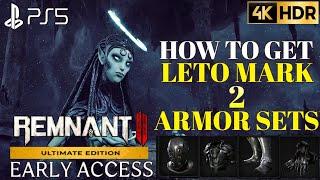 How to Get Leto Mark 2 Armor REMNANT 2 Leto Mark 2 Armor Set Location | Remnant 2 Leto Mark 2 Armor