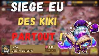 SIEGE EU : J'affronte une armée de KIKI ! SUMMONERS WAR