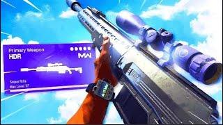 *NEW* META 1 SHOT Sniper Loadout in WARZONE  ( Best HDR Class Setup )