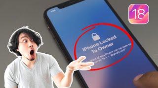 How To Unlock iPhone Locked To Owner Lock Without Apple iD Password 2024 ! All IOS Support