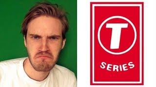 PewDiePie vs T siries