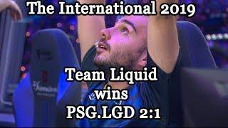 Team Liquid wins 2:1 PSG.LGD | FINAL International 2019