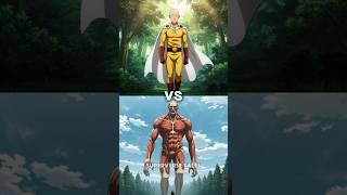 Saitama vs Titan Army | Colossal Titan, Founding Titan... #attackontitan #onepunchman #aot