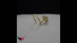 452478H Kepro Nosepin made in gold VS-SI #nosepiercing #nosepin #sgl #gold #fashion #fashionjewelry