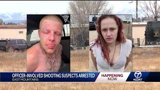 Suspects arrested in NMSP officer shooting