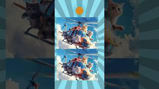 can you find 3 difference spots  : Photo hunt #ep3 #quiz #photohunt #cat