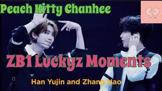 Zerobaseone ZB1 Luckyz Moments #8 - Han Yujin and Zhang Hao