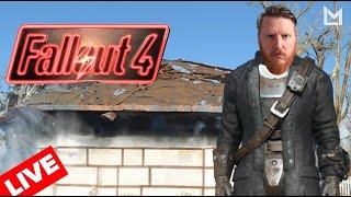 Part 4 - Never Played Fallout 4 - *LIVE STREAM*