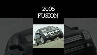 evolution of Ford fusion 1990~2024 #shorts #ford #evolution #car #cars #short #2024