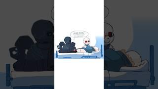 НАЙТМЕР ИДИОТ... #озвучка #undertale #sans #comics #undertaleau