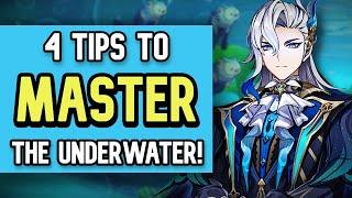 4 BIG Tips To MASTER Underwater Exploration in Fontaine | Genshin Impact 4.0 Beginner Guide