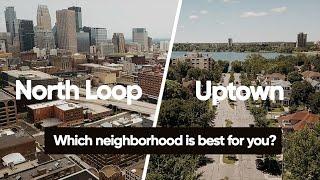 Virtual Tour of The Twin Cities - Uptown Vs Northloop Comparison